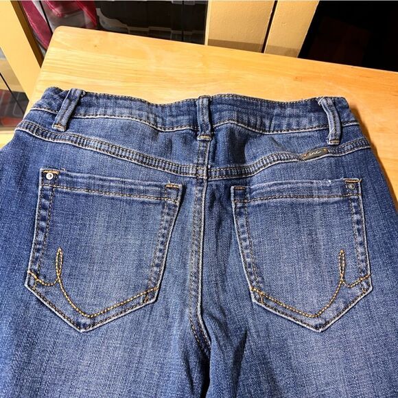 INC Denim Straight Leg Crop Jeans #YT23 - Picture 2 of 5